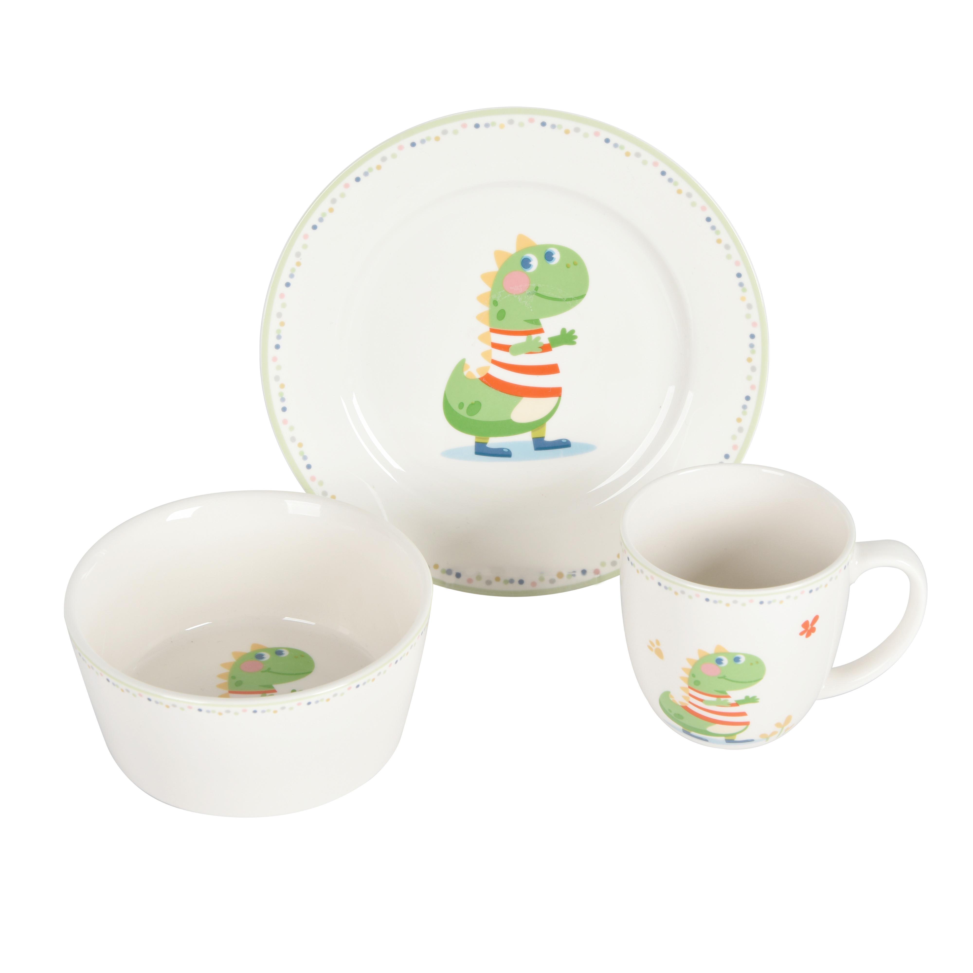 Kindergeschirrset Paulchen - Multicolor, Basics, Keramik - BUNINO