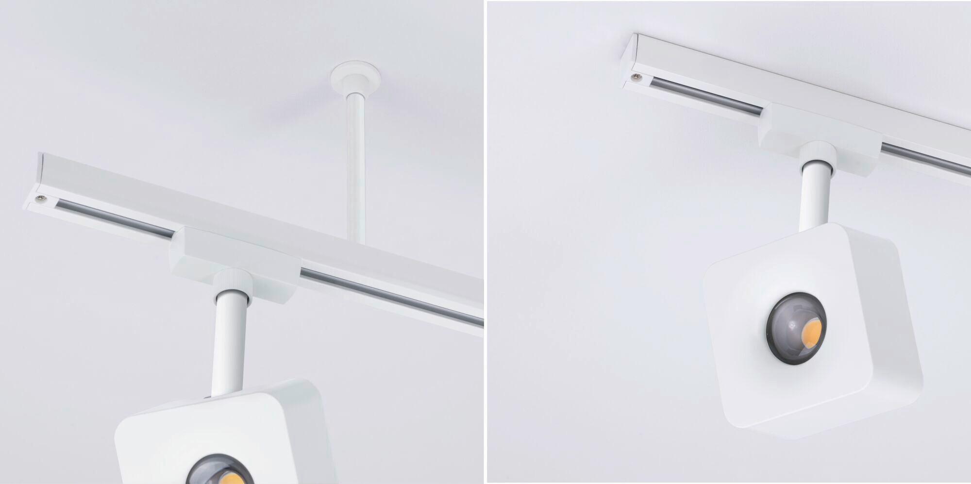 Schinenesystem-Abhängung 95654 Urail Abhängung Sw - Weiß, Basics, Metall (2,3/10,5cm) - Paulmann