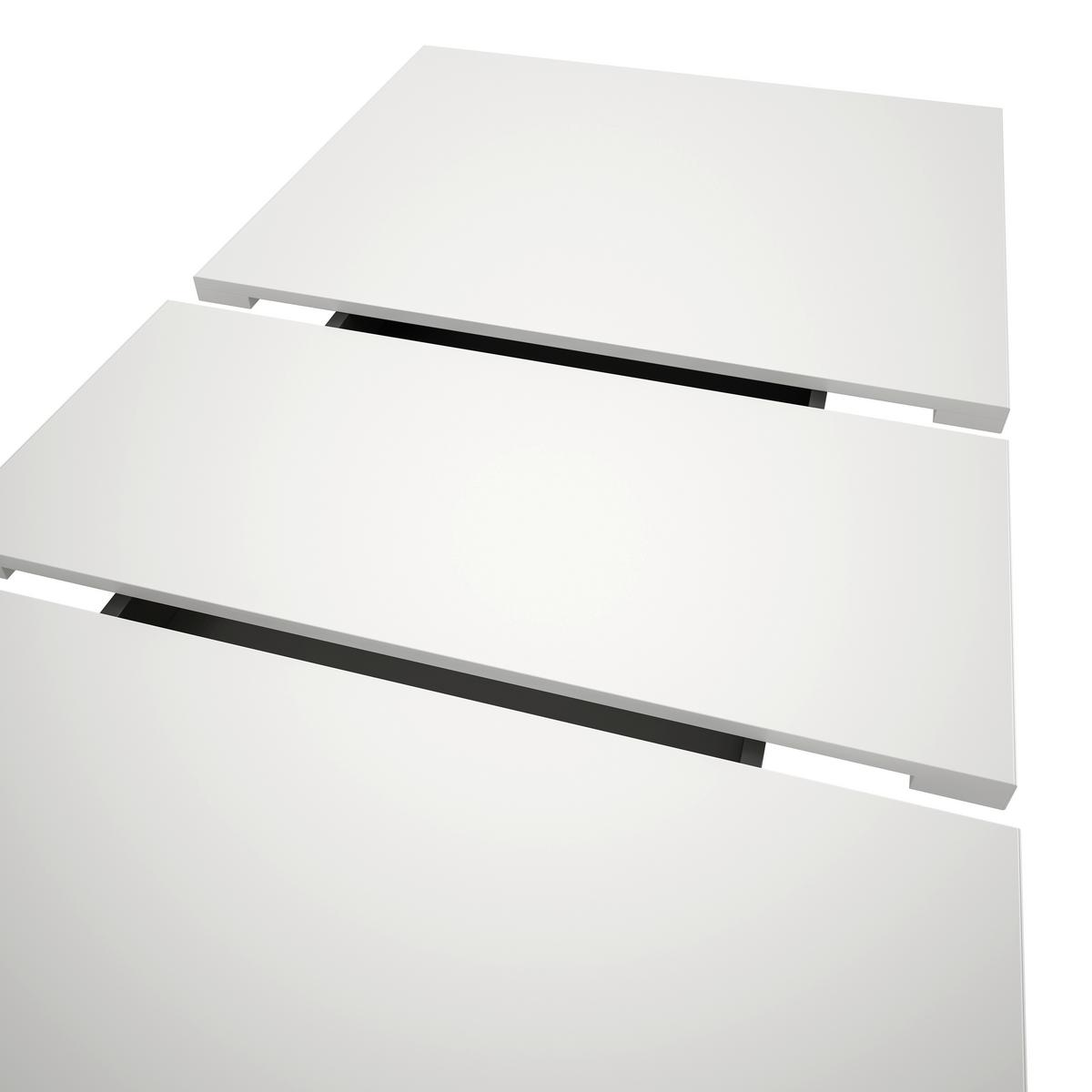 Ausziehtisch Marlon 150 Az Weiß/Grau, B:150-190 cm - Weiß/Grau, KONVENTIONELL, Holzwerkstoff (150-190/76/90cm) - MID.YOU