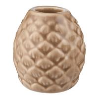Stojan na sviečku PINECONE - hnedá, Konventionell, keramika (5,5/6cm) - Mömax
