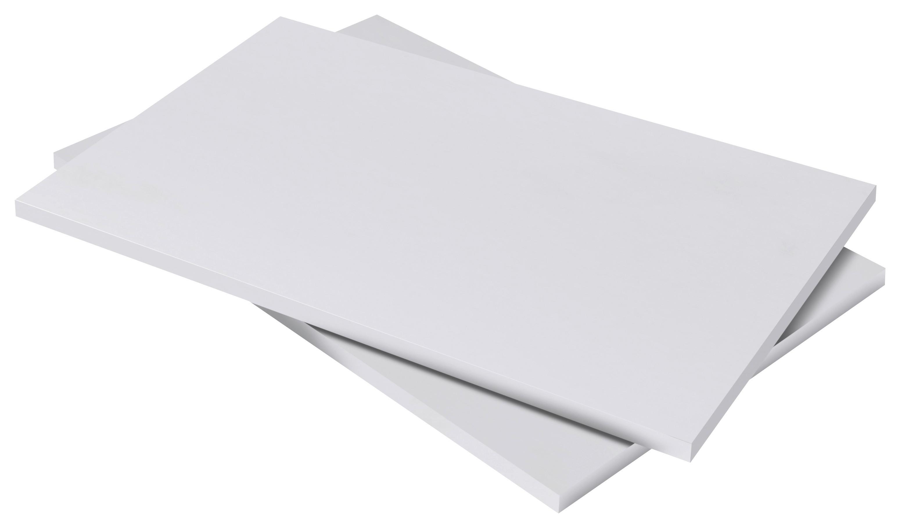 Vkladacia Polica Puls,poly 1,poly 2 - biela, Basics, kompozitné drevo (82,6/1,5/40cm)