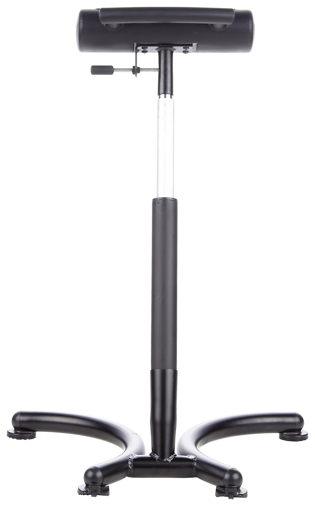 Bürohocker Top Work 30 Höhenverstellbar Schwarz - Schwarz, MODERN, Kunststoff/Metall (59/70/47cm) - MID.YOU