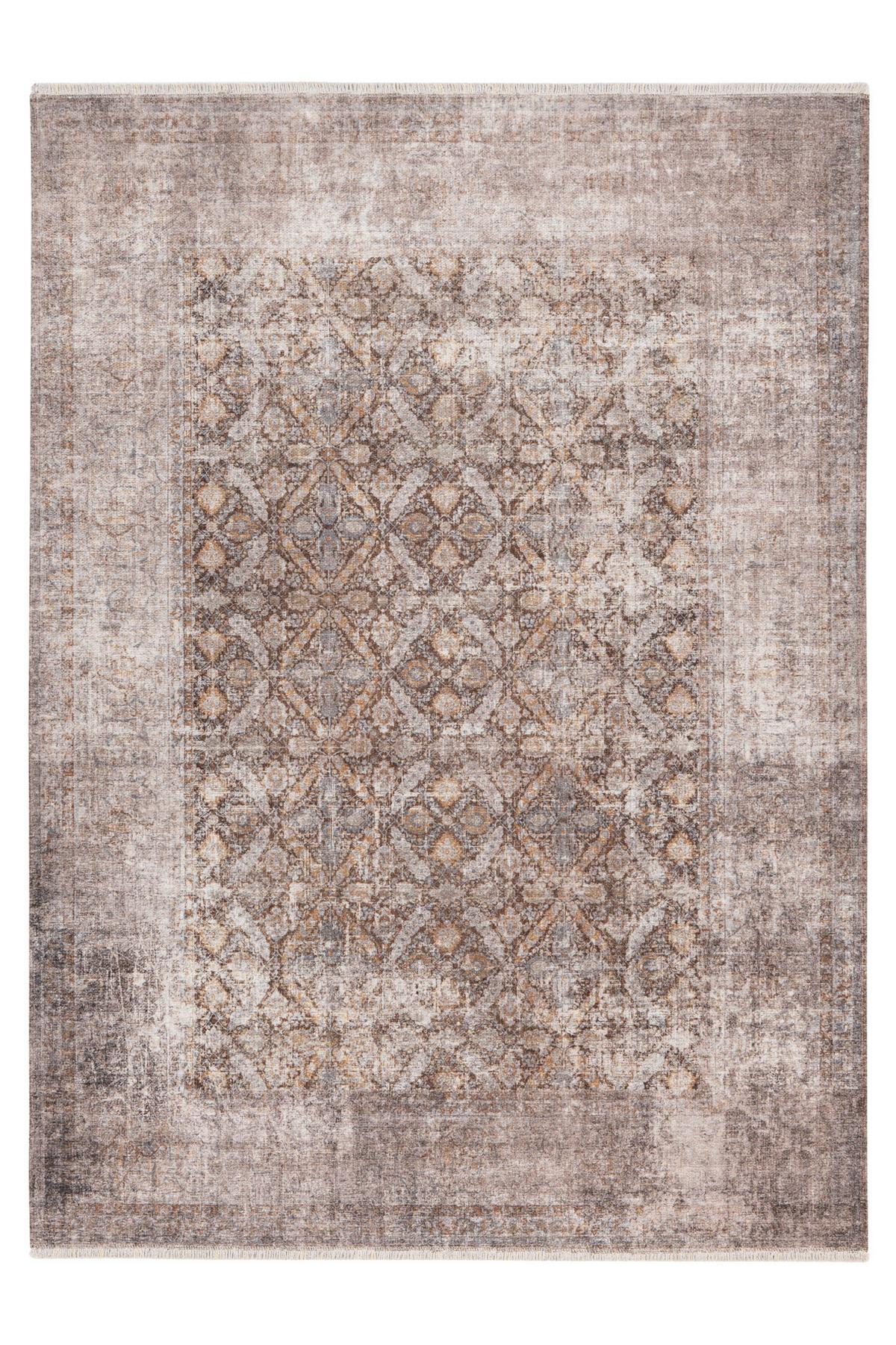 Vintage-Teppich My Maurea 780 - Goldfarben, Basics, Textil (75/150cm) - Obsession