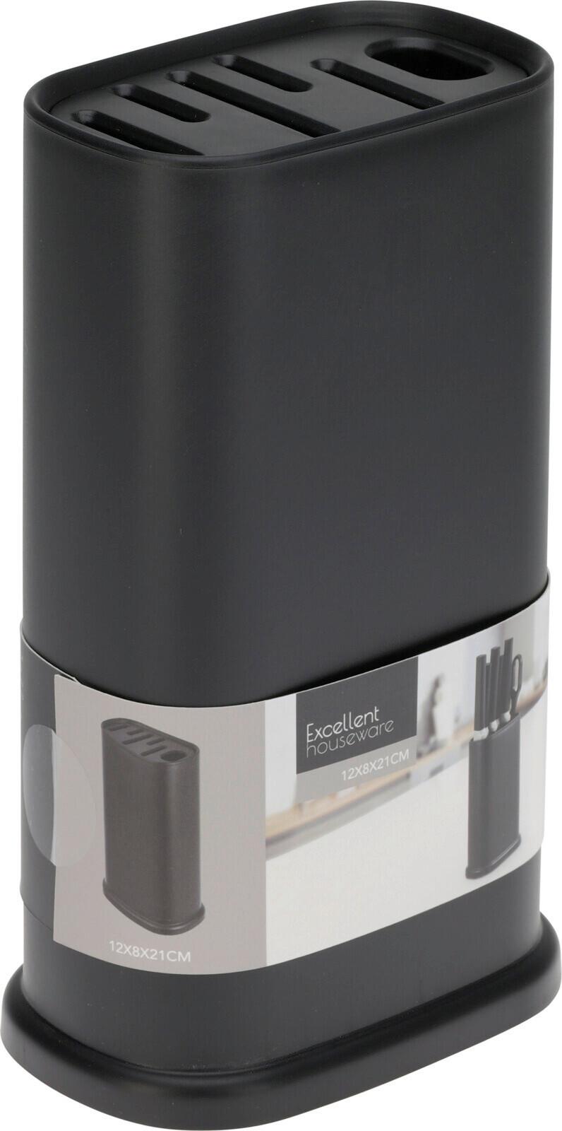 Késtartó Blokk Késtartó Blokk - Basics, fém (12,4/8/21cm)