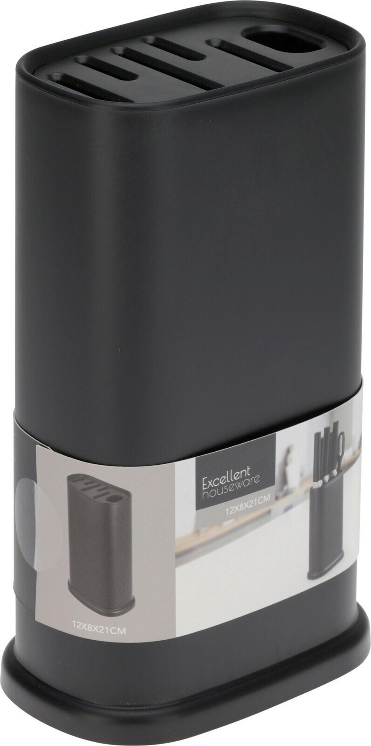 Késtartó Blokk Késtartó Blokk - Basics, fém (12,4/8/21cm)