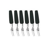 Gabelset Gabelset - Edelstahlfarben, KONVENTIONELL, Metall (9,5/16/1,4cm) - Metaltex