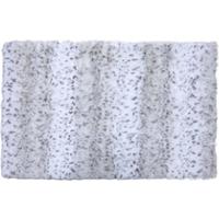 Fellteppich Leopard. 100% Polyester - Schwarz/Weiß, ROMANTIK / LANDHAUS, Textil (120/160cm) - James Wood