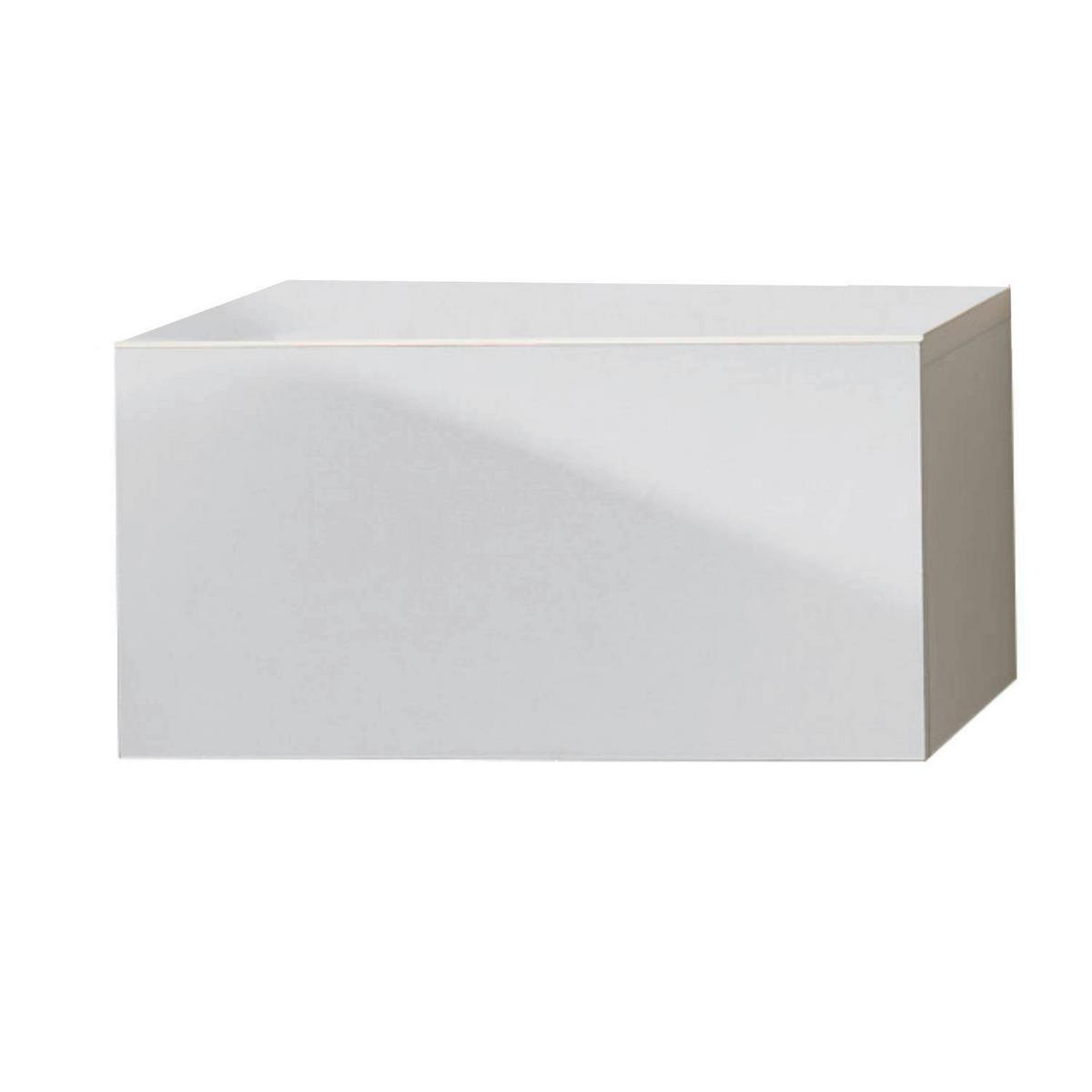 Nachttisch Faro, Weiß B: 44 Cm - Weiß, MODERN, Holzwerkstoff (44/21/40cm) - MID.YOU