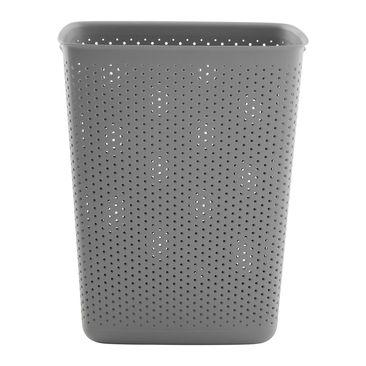 Nádoba na bielizeň MAJA - CA. 60L - čierna/sivá, Modern (45/34/58cm) - Mömax