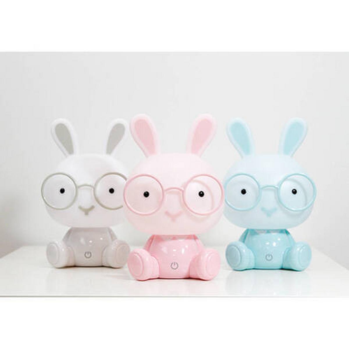 Kindertischleuchte 071/lc - Hellblau, Basics, Kunststoff (14/14/22cm)