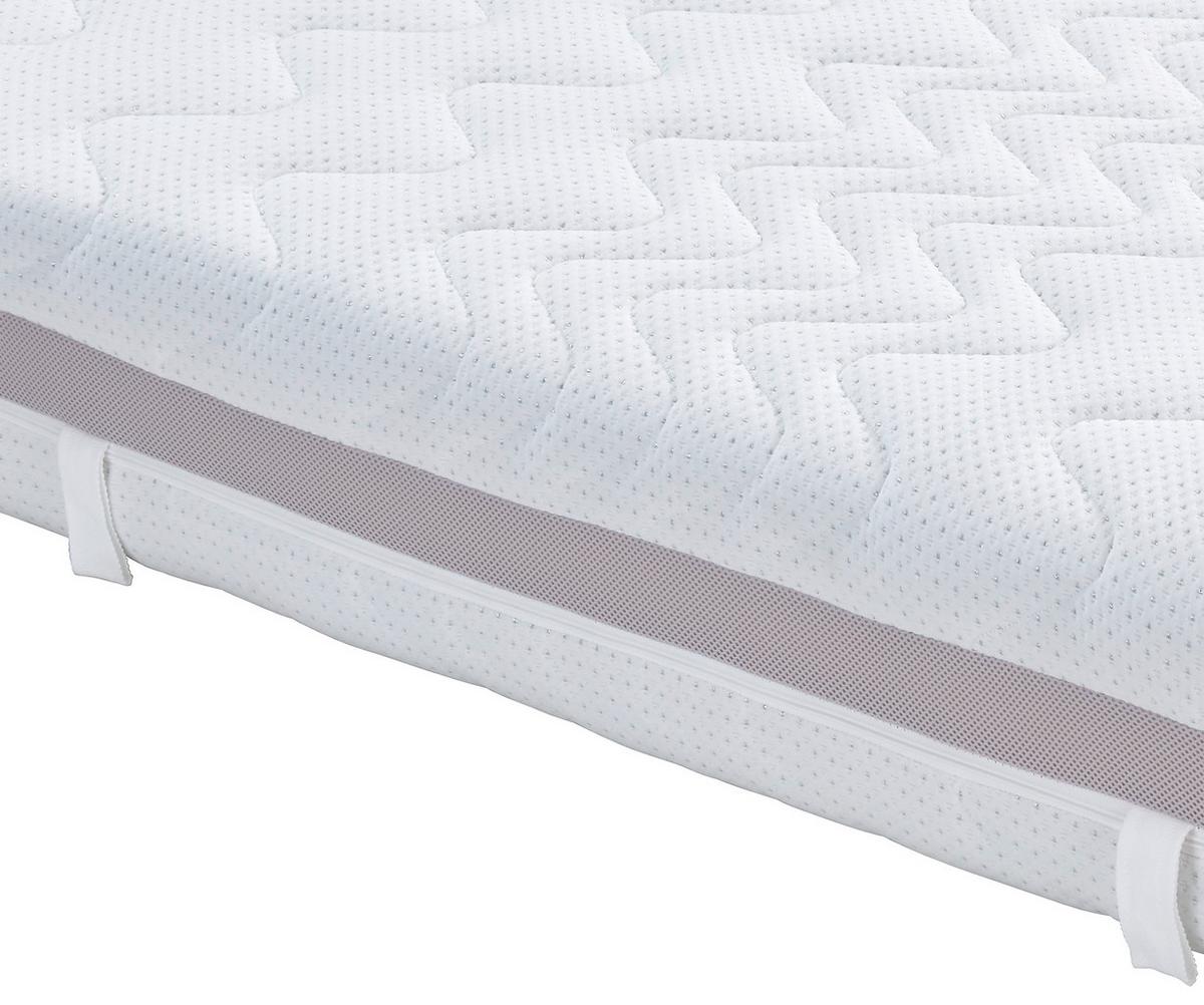 Taschenfederkernmatratze Superior Dream 90x200 Cm H3 - Weiß, KONVENTIONELL, Textil (90/200cm) - Livetastic