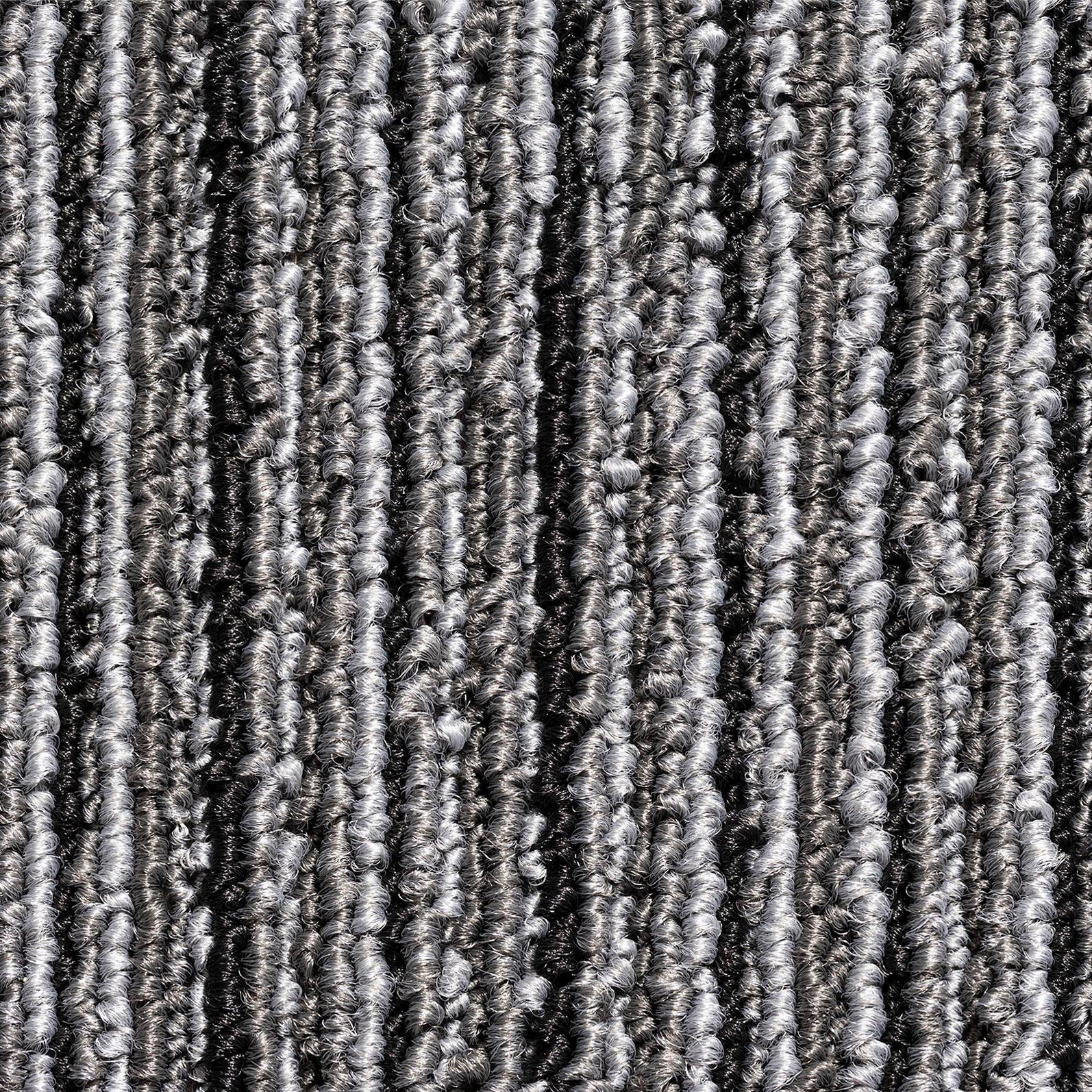 Teppichfliese Dunkelgrau Matrix 50x50cm Florhöhe 3mm - Dunkelgrau, Basics, Textil (50/50cm)
