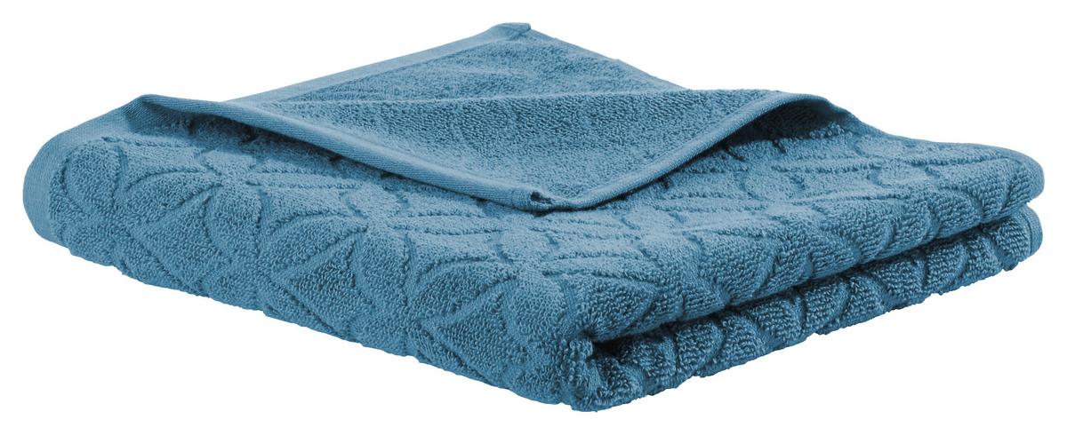 RUČNÍK Naime, 50/100cm, petrolejová - petrolej, Lifestyle, textil (50/100cm) - Modern Living