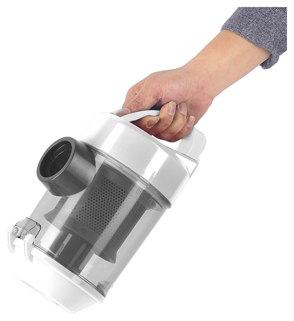 Staubsauger Ohne Beutel + Fugendüse 800 W - Weiß/Grau, Basics, Kunststoff/Metall (43,5/118/23cm) - Silva Homeline