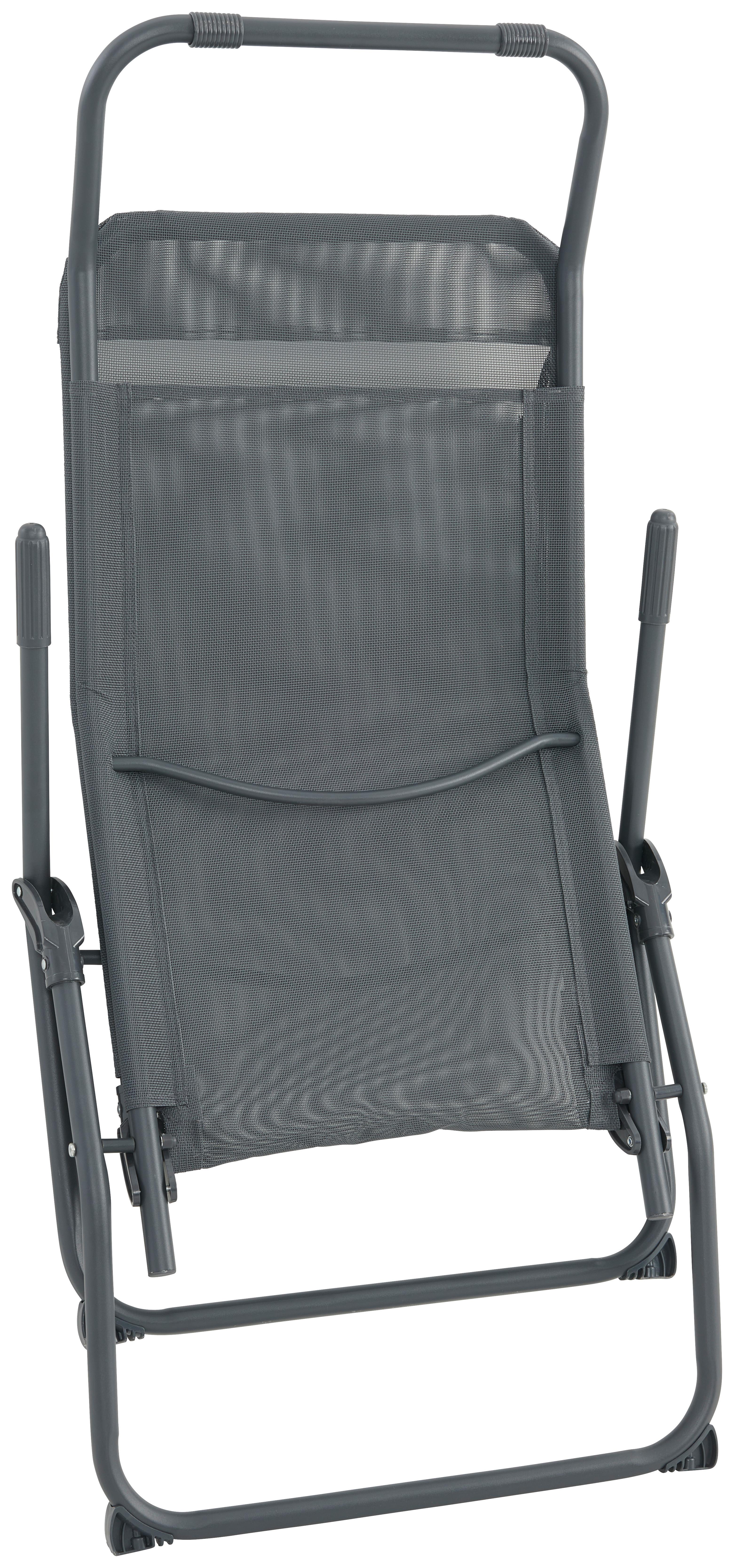 Ondega Kippliege Sophie Stahl, Textil Klappbar