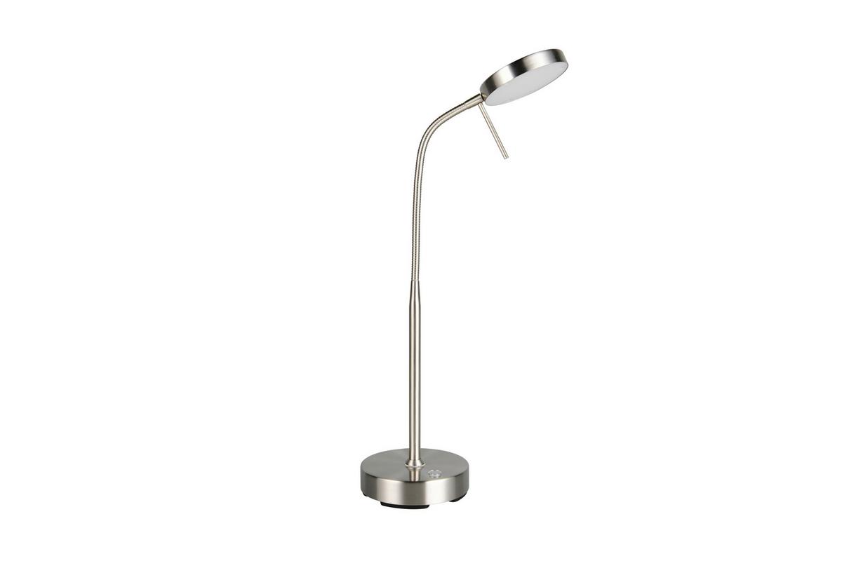 Akku-tischleuchte R54561107 Moreno - Nickelfarben, KONVENTIONELL, Metall (45/14/36cm)
