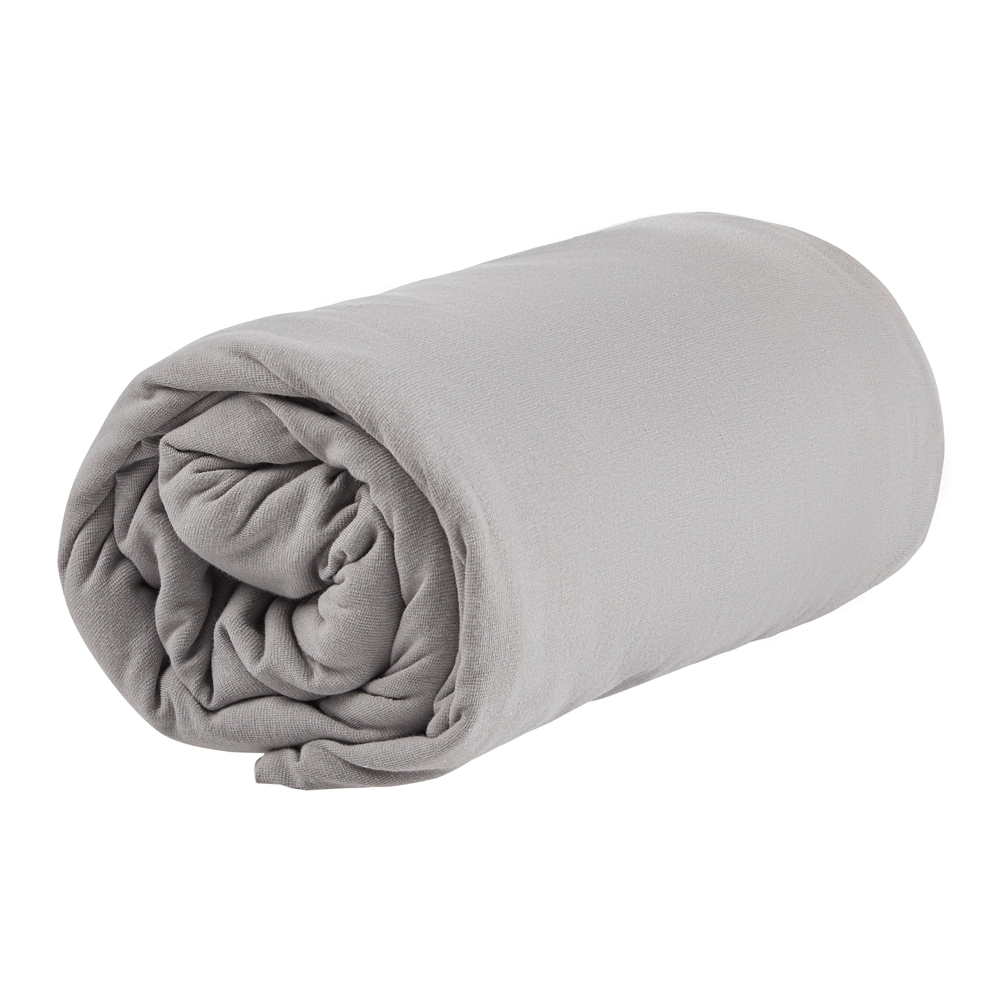 NAPÍNACIA PLACHTA PROMO - sivá, textil (180/200/30cm)