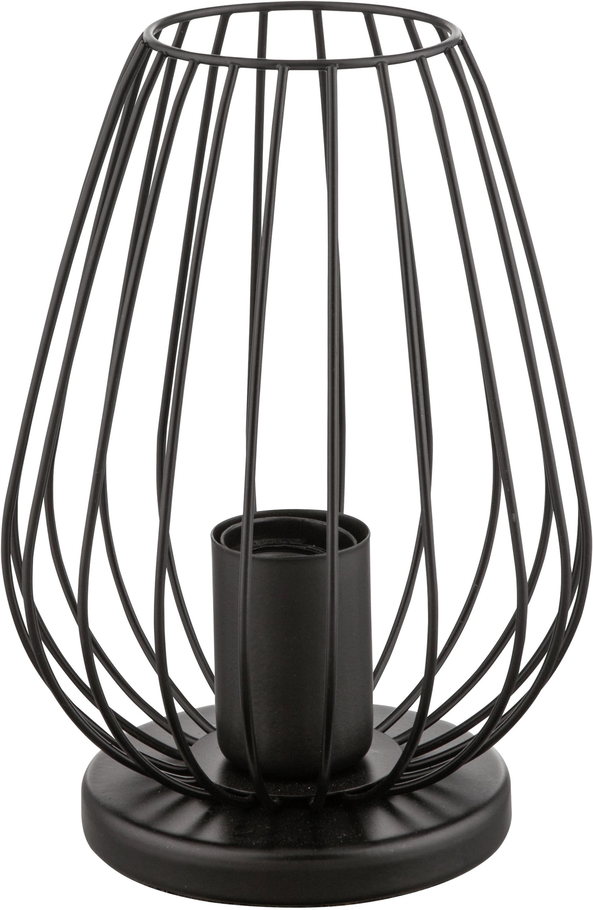 Lampa stolní Dioder 16/23cm, 60 Watt - černá, Lifestyle, kov (16/23cm) - Mömax