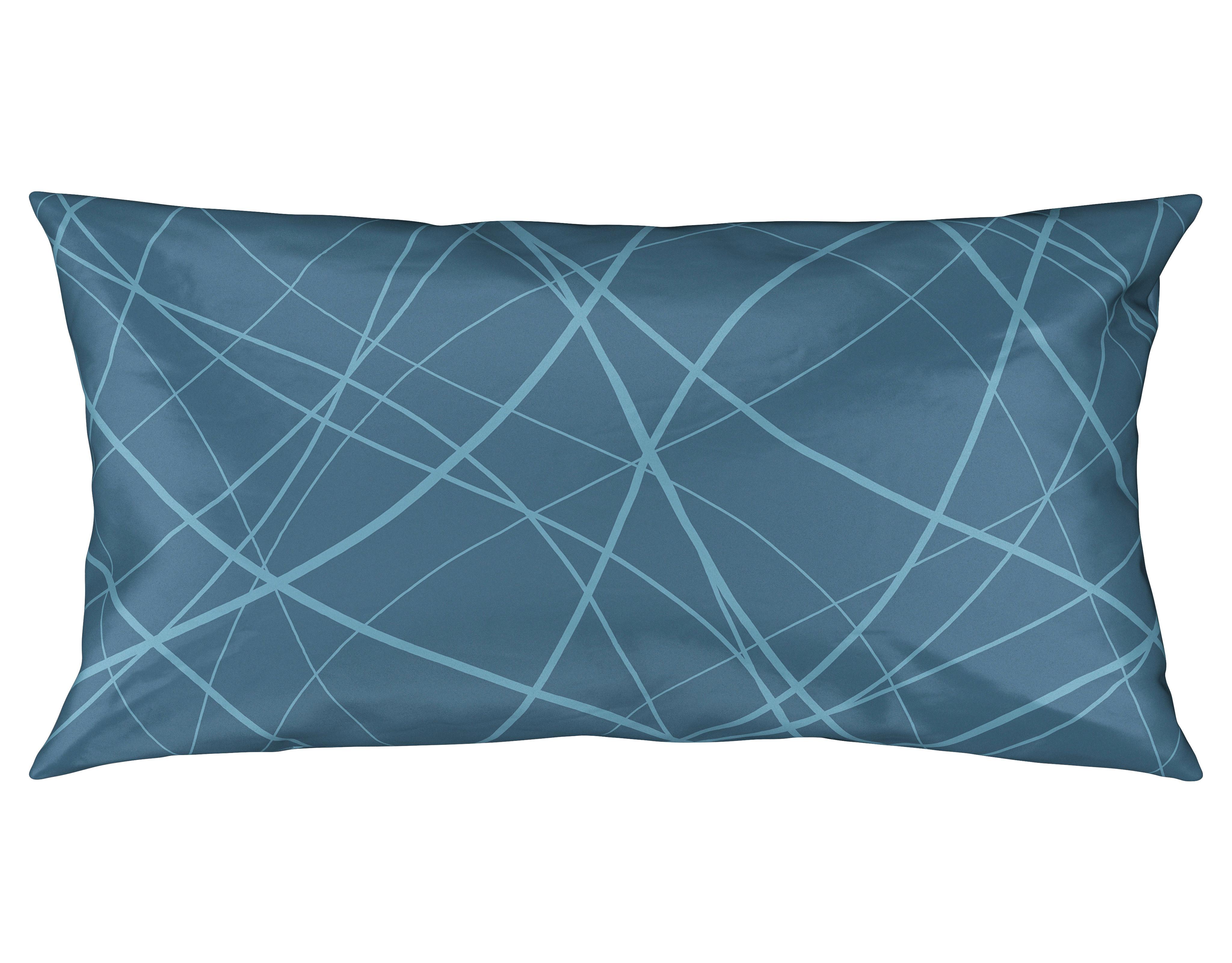 POTAH NA POLŠTÁŘ Alex Design, 40/80cm - modrá, Moderní, textil (40/80cm) - Premium Living