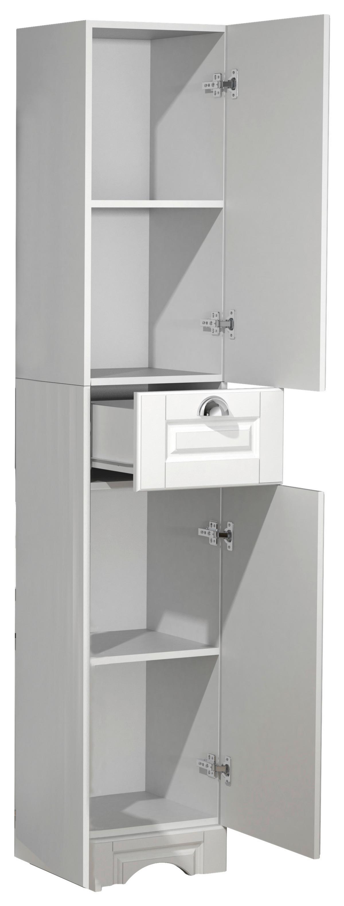 Hochschrank Casalo - Weiß, MODERN, Holzwerkstoff (35/180/31,6cm) - MID.YOU