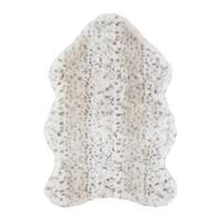UMELÁ KOŽUŠINA ICE CAT - čierna/biela, Konventionell, textil (60/90cm) - Mömax