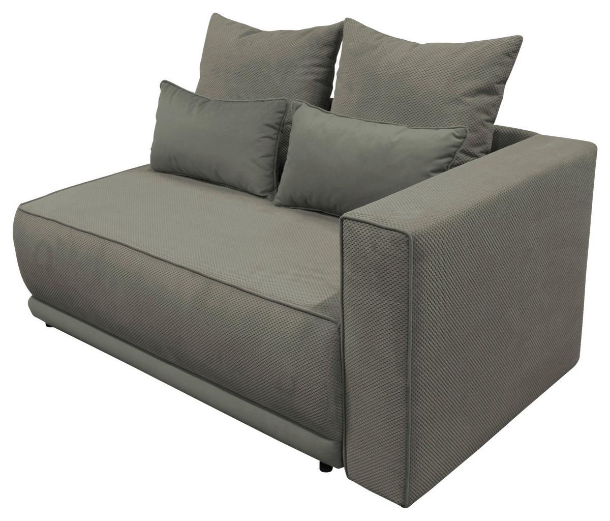 Récamiere Iga Re Dunkelgrau B: 168 cm - Dunkelgrau/Rosa, Design, Textil (168/73/99cm) - MID.YOU