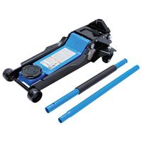 Rangier-Wagenheber hydraulisch Blau/Schwarz B: 36,8 cm - Blau/Schwarz, Basics (36,8/124,7/69,6cm)