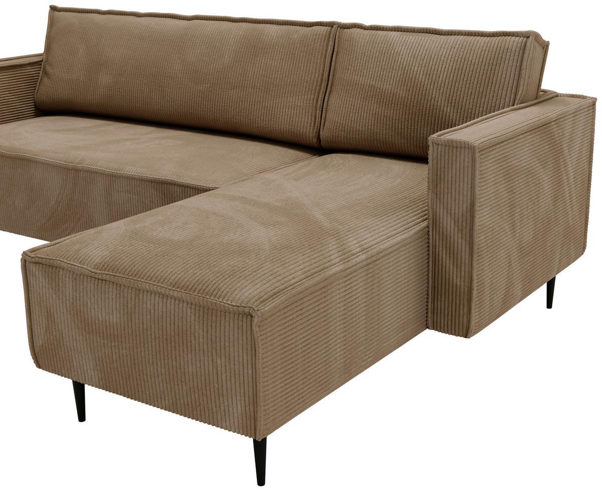 Ranger Hellbraun S: 223x151 Cm - Hellbraun/Schwarz, Design, Textil (223/151cm) - Livetastic