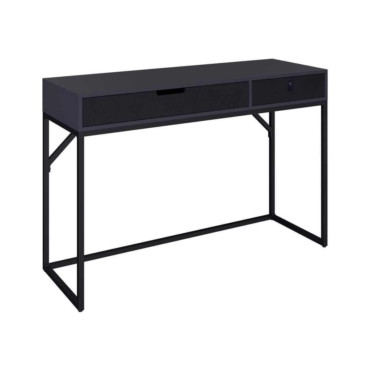KONZOLOVÝ STOLEK SOPHIA - černá, Moderní, kov/kompozitní dřevo (120/78/40cm) - Bessagi Home