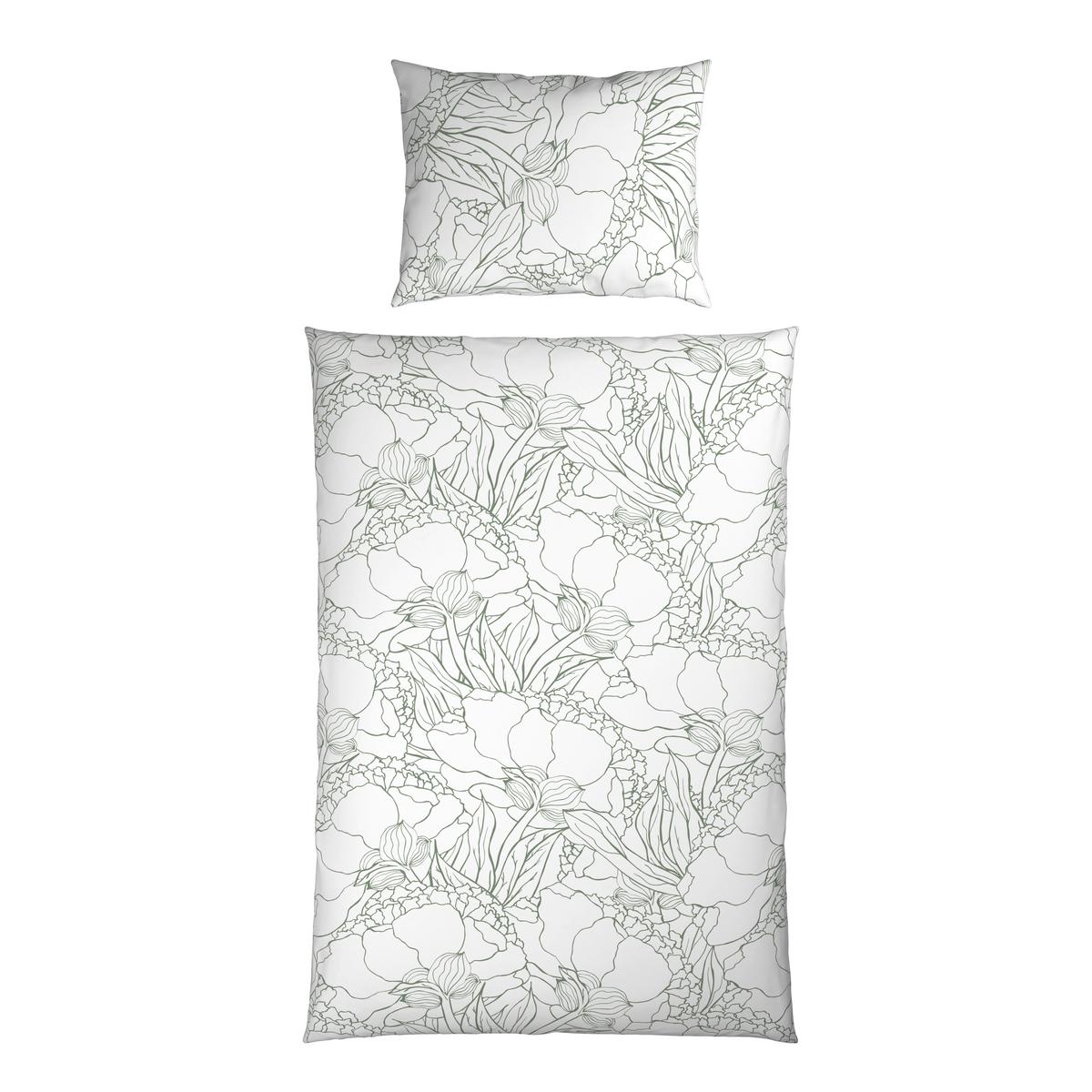 POVLEČENÍ EMMA - olivově zelená, textil (140/200cm) - Mömax