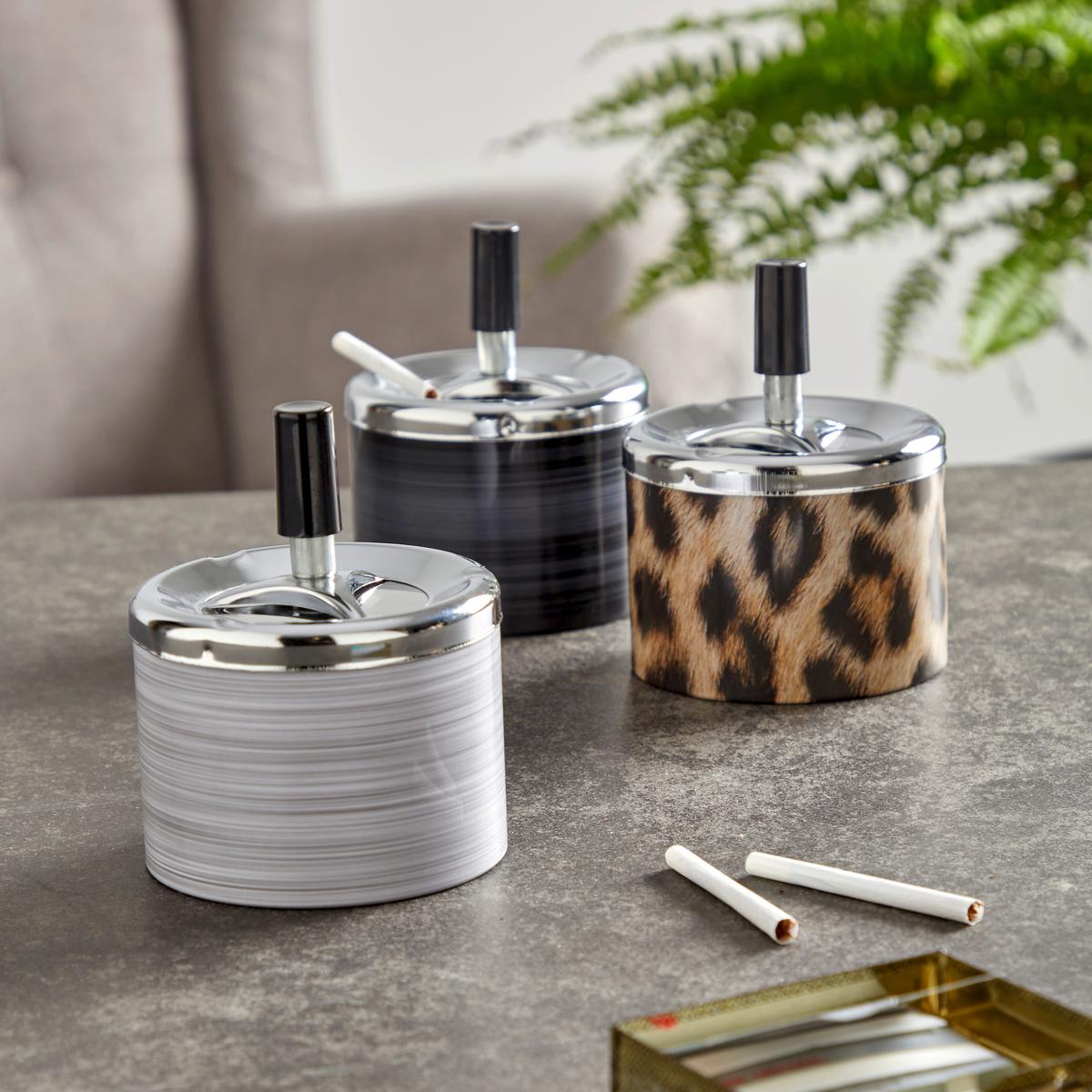 Hamutartó Edith - fekete, Lifestyle, műanyag/fém (9,5/12cm) - Homezone
