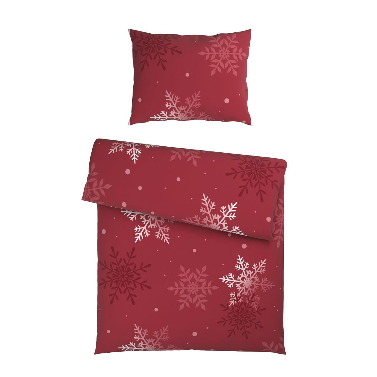 BETTWÄSCHE NORDPOL - Rot, MODERN, Textil - Luca Bessoni