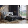 Polsterbett mit Bettkasten 140x200 cm Bilbao - Blau, MODERN, Holz/Holzwerkstoff (140/200cm) - MID.YOU