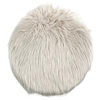 Sitzkissen Hunter Ø 38 Cm Silberfarben - Silberfarben, ROMANTIK / LANDHAUS, Textil (38cm) - James Wood