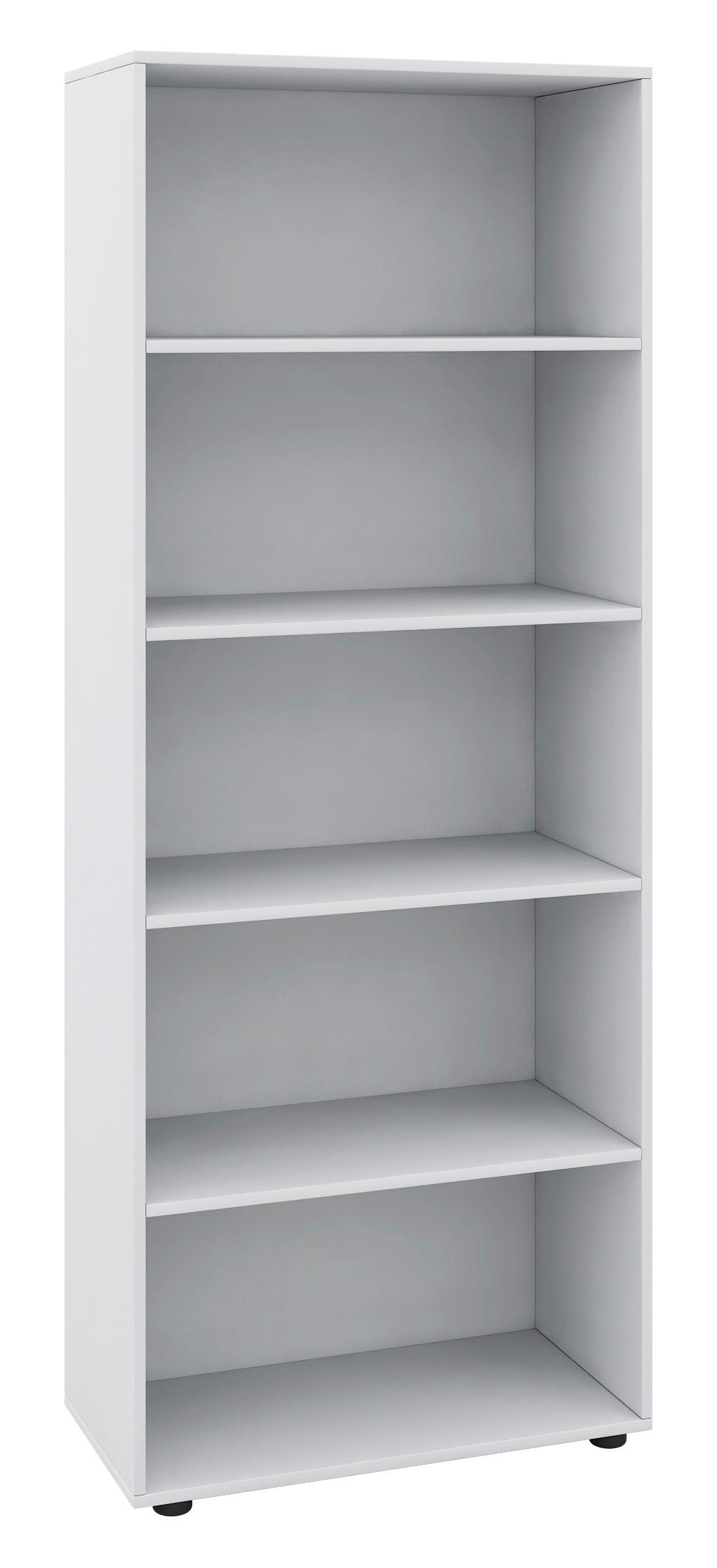 MEHRZWECKSCHRANK Vandol Weiß B: 70 cm - Schwarz/Weiß, Design, Holzwerkstoff (70/178/37cm) - MID.YOU