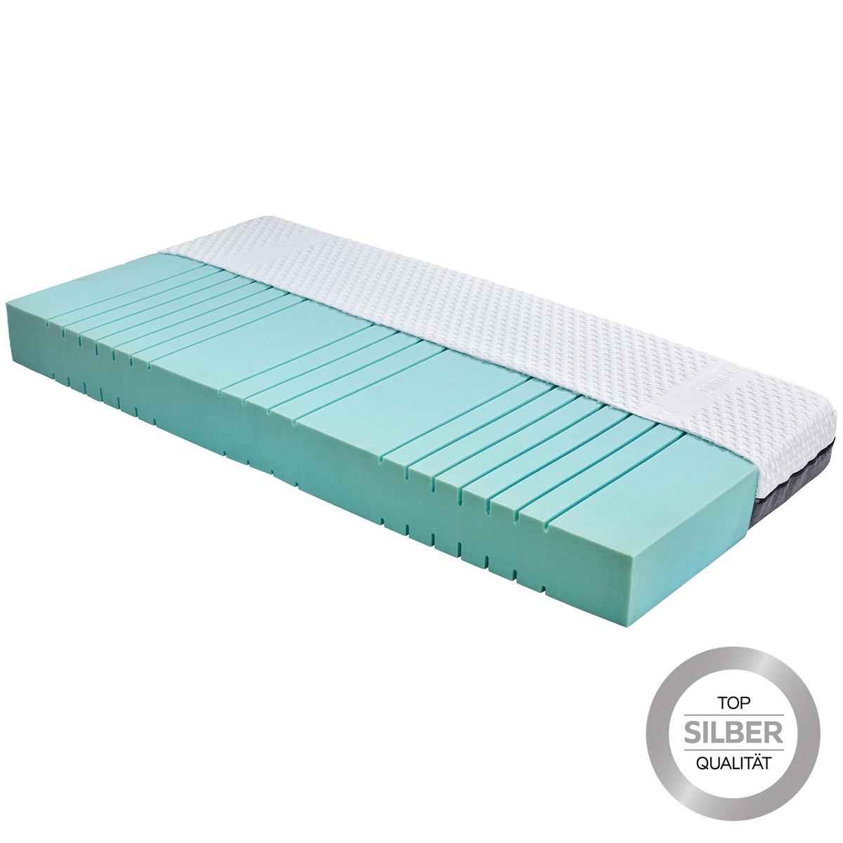 Kaltschaummatratze Homestar 180x200cm Fest/Extra Fest - Weiß, Textil (180/200cm) - Primatex