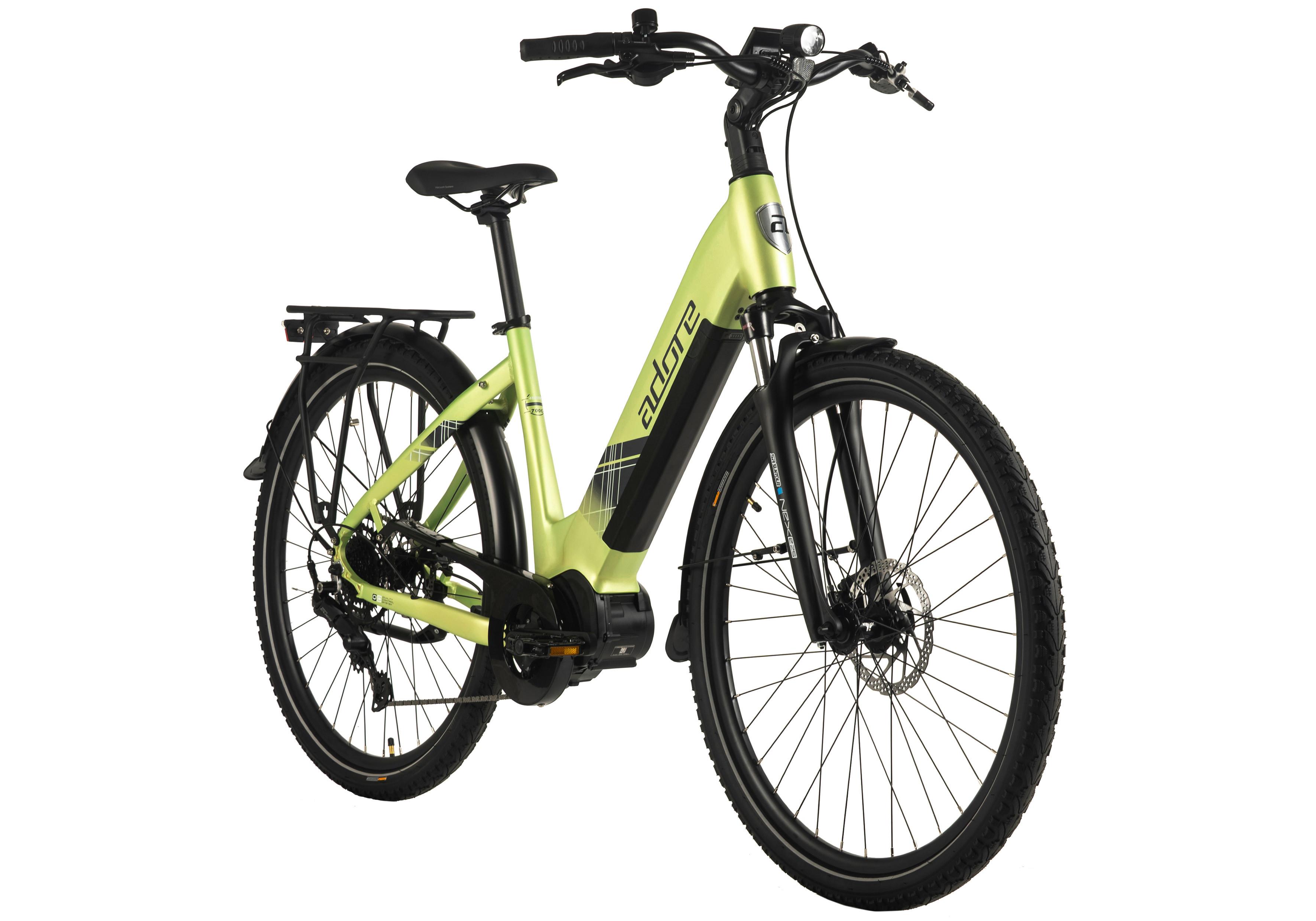 E-citybike 28'' Grün Matt - Grün, LIFESTYLE, Metall (180/70/100cm)