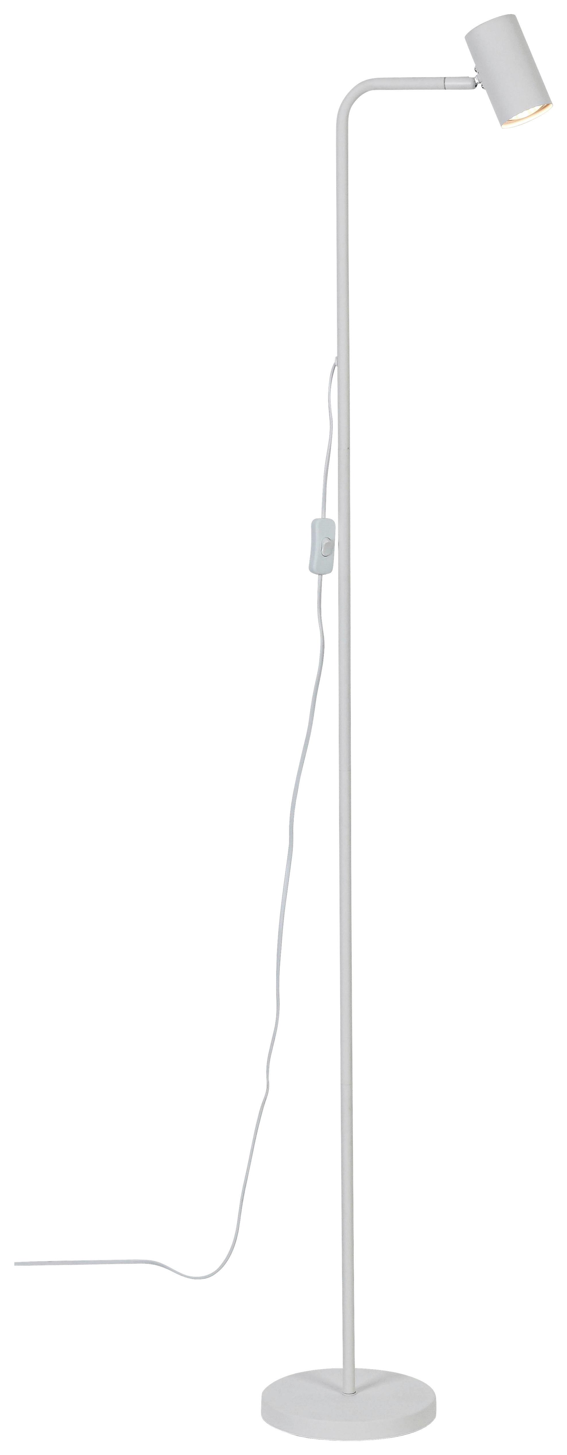 STOJACÍ LAMPA NEUZOP - bílá, Moderní, kov/plast (35,5/18/154,5cm) - Mömax
