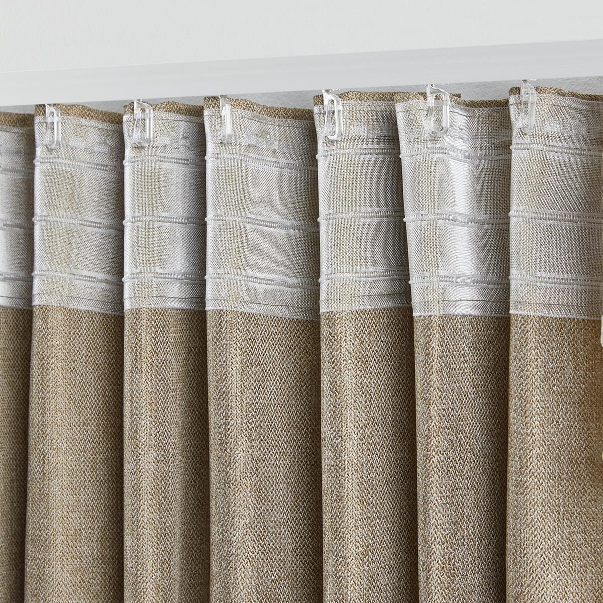 HOTOVÝ ZÁVES ANDI 2 KS/BAL. - béžová, Konventionell, textil (140/245cm) - Modern Living