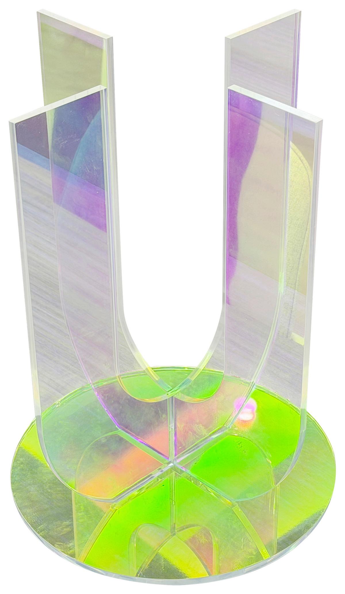 PRÍRUČNÝ STOLÍK RAINBOW -TREND- - viacfarebná, Lifestyle, plast (30/30/40cm) - Mömax