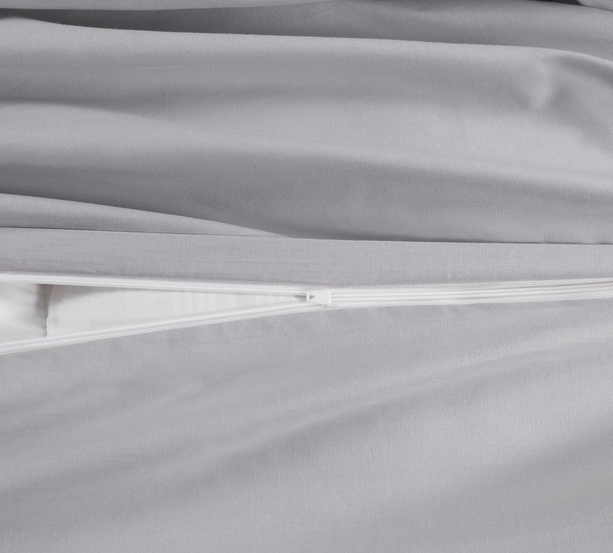 Bettwäsche Nicoletta - Hellgrau, ROMANTIK / LANDHAUS, Textil - James Wood