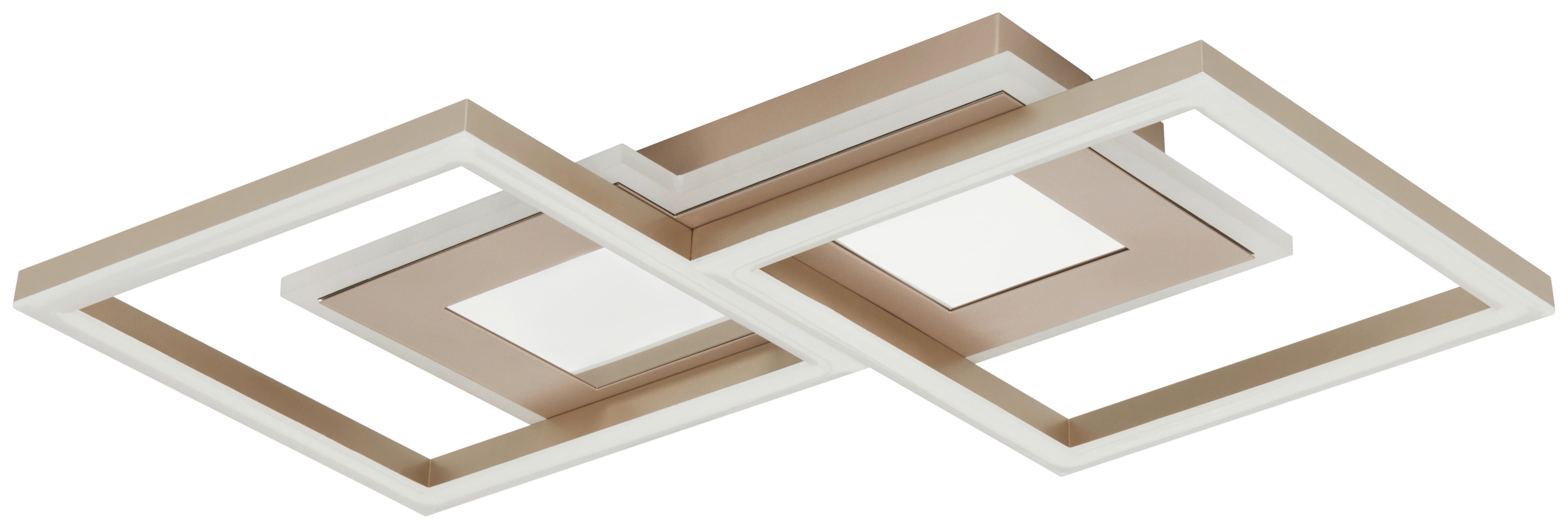 STROPNÍ LED SVÍTIDLO TUNI - barvy akácie, Moderní, kov/plast (58/34/5,5cm) - Mömax
