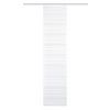 Flächenvorhang Folke Weiß B: 60 cm - Weiß, Design, Textil (60/245cm)