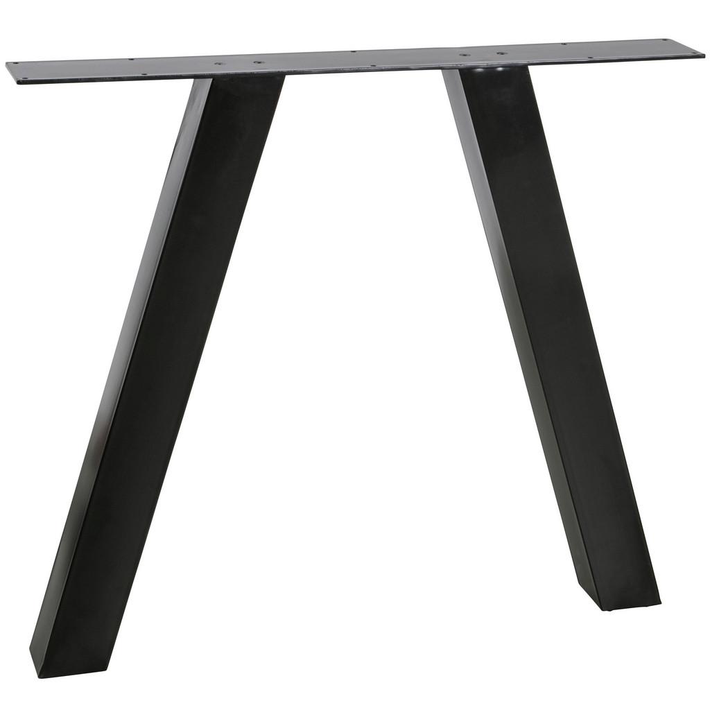 TISCHGESTELL Tablo Schwarz B: 79cm