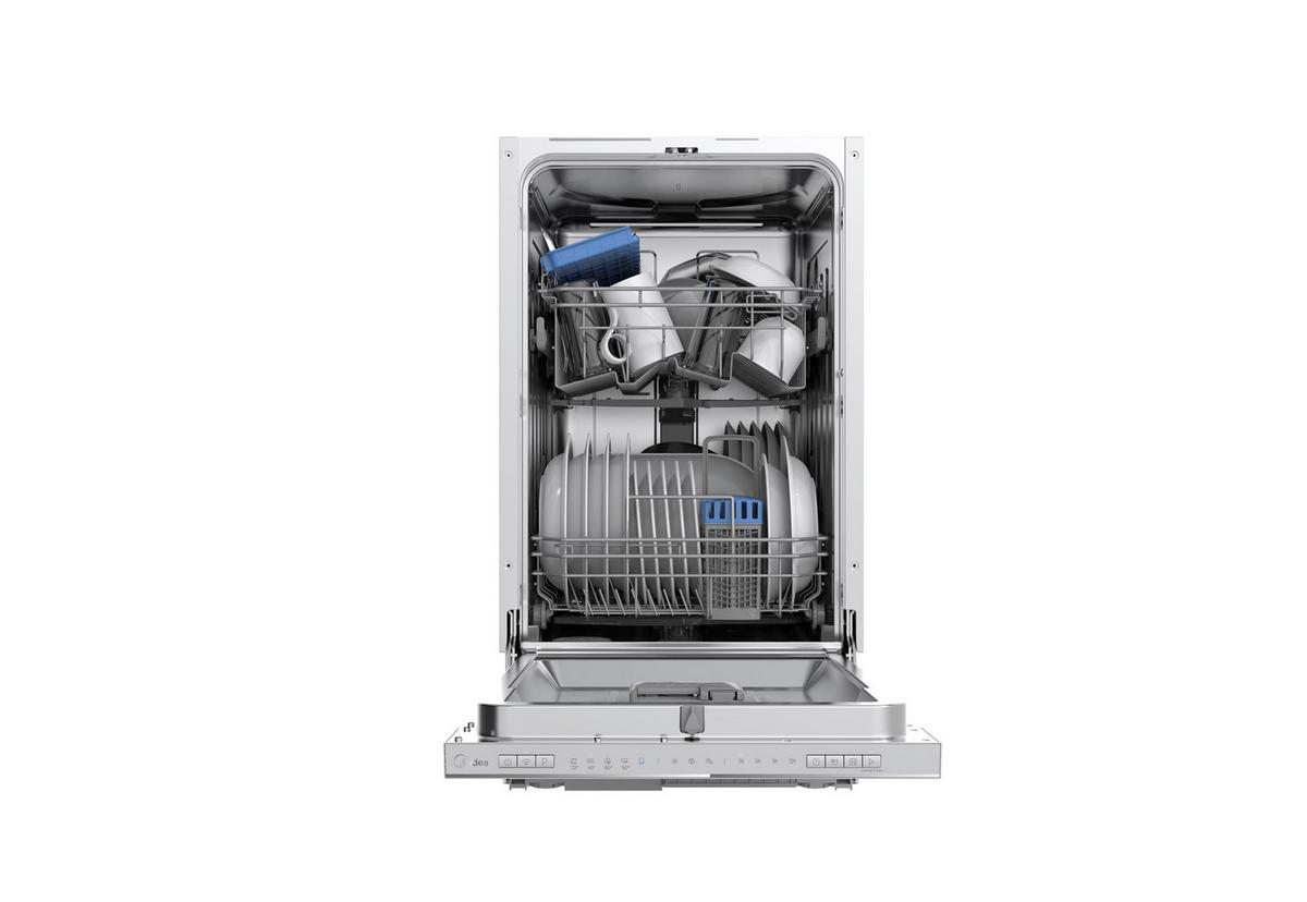 ELEKTROGERÄTESET CLASSICSET1 - Edelstahlfarben/Schwarz, Basics, Glas/Metall - Midea
