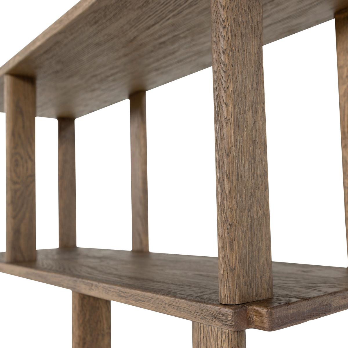 Regal Riss Naturfarben B: 90 Cm - Naturfarben, Design, Holz (90/186/30cm) - Livetastic