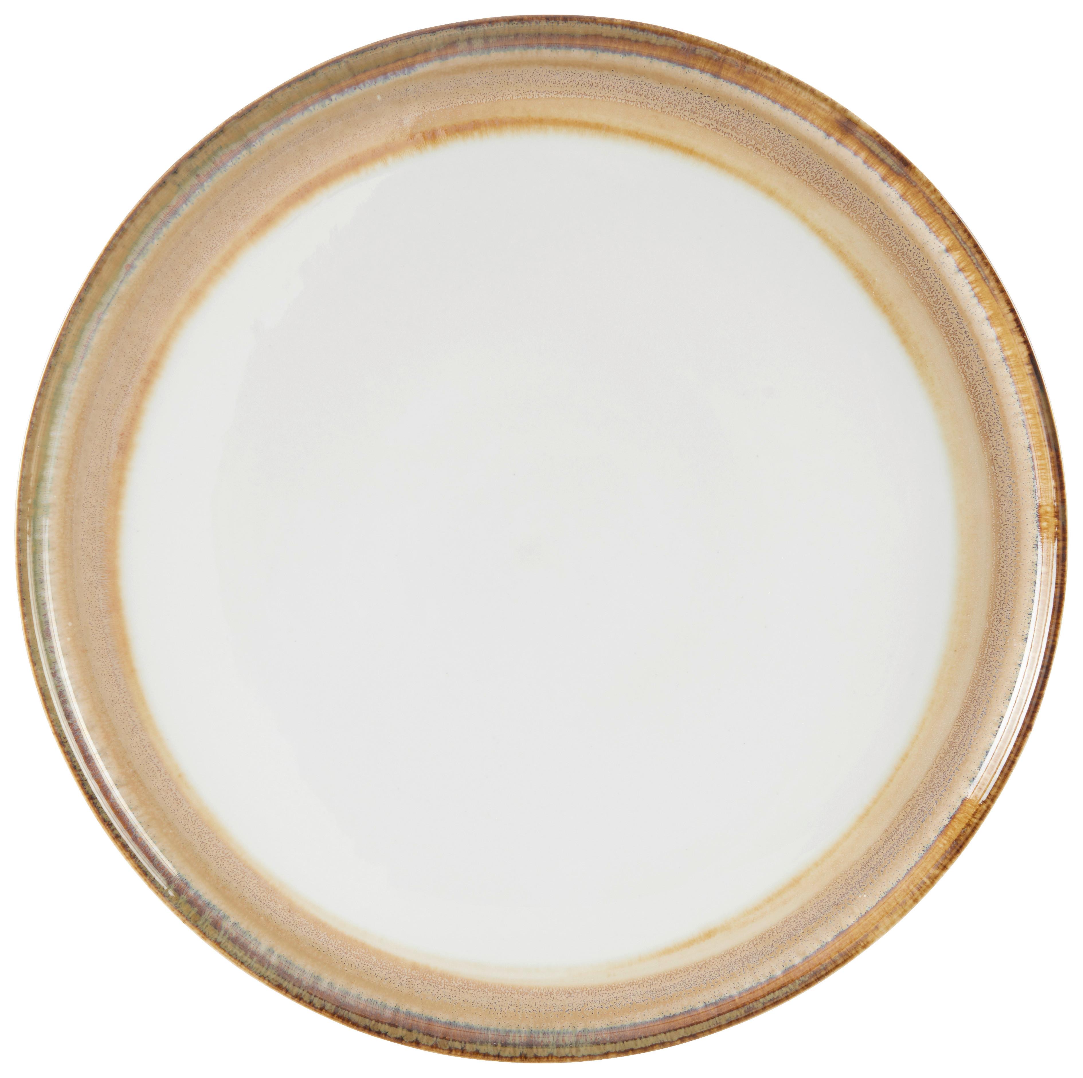 Plytký tanier SATURN - béžová, Modern, keramika (27cm) - Mömax