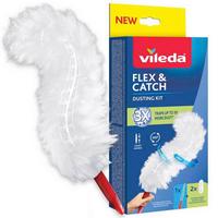 Portörlő Vileda Flex&catch - fehér, Basics, textil (4,5/11/46,7cm) - Vileda