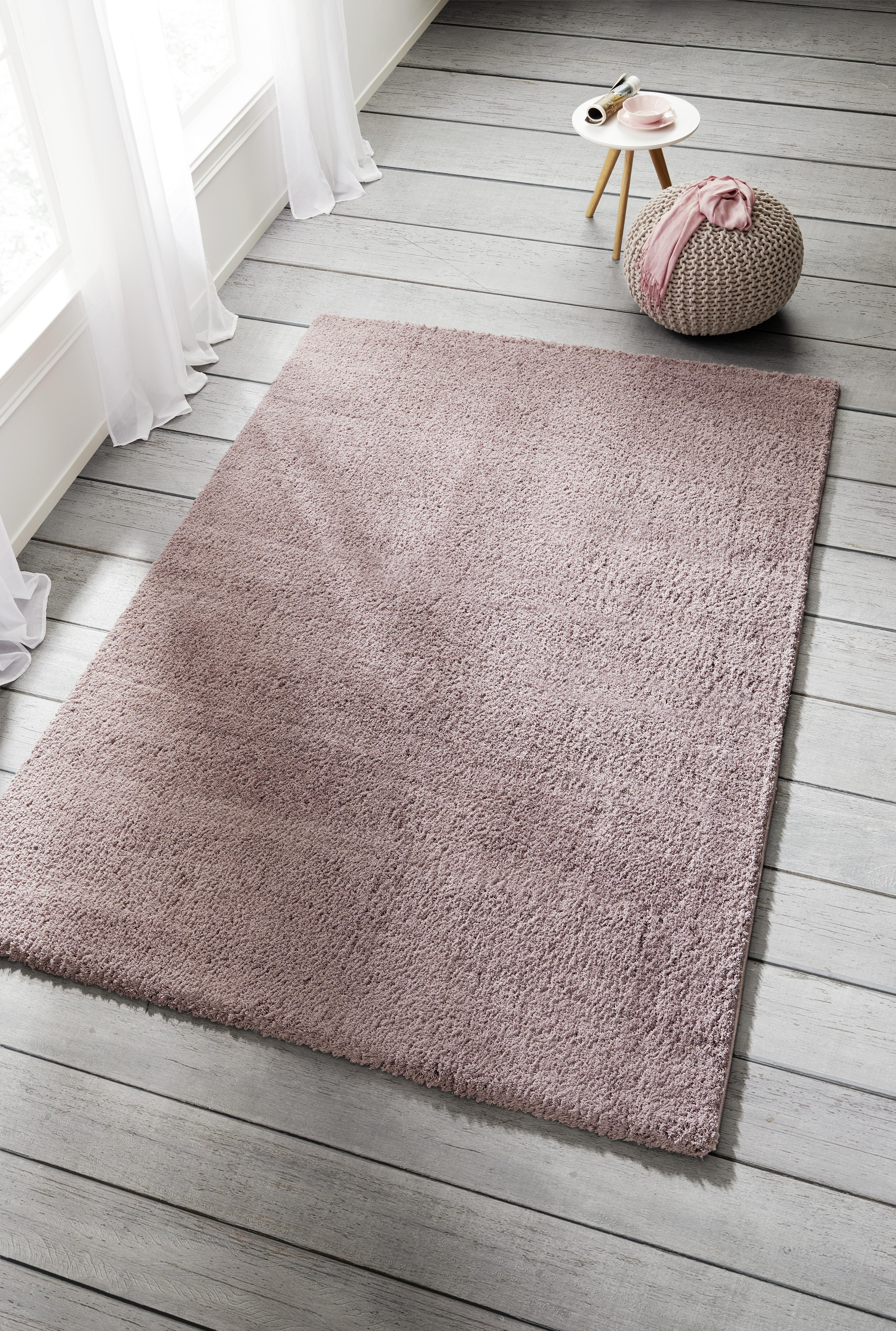 Shaggy Koberec Stefan 2, 120/170cm, Fialová - fialová, Moderní, textil (120/170cm) - Modern Living