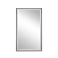 Spiegel Yorn Silberfarben BxH: 92x56 cm - Silberfarben, MODERN, Glas/Holzwerkstoff (92/56cm)